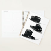 Rustieke Drie Zwarte Trucks Truck Design Planner (Display)