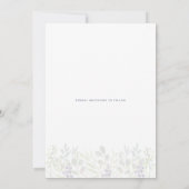 Rustieke dromerige land olijf rozemarijn save the date (Achterkant)