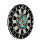 Rustieke Duck Jagen Wall Decor Dartbord (Voorkant Links)