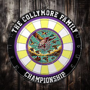 Rustieke Ducks in Sky Design Dartbord