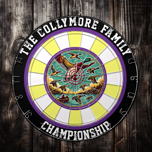 Rustieke Ducks in Sky Design Dartbord