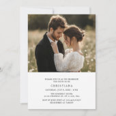 Rustieke Eenvoudige Digitale Budget Vrijgezellenfe Kaart (Voorkant)