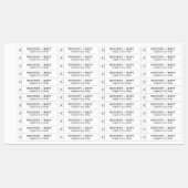 Rustieke Eenvoudige Lip Gloss Tube Waterdichte Lip Labels (Vel)