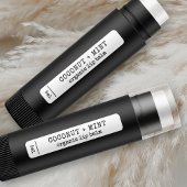 Rustieke Eenvoudige Lip Gloss Tube Waterdichte Lip Labels