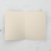 Rustieke Eenvoudige Moderne Trendy Kerstboom Feestdagen Kaart (Binnen)