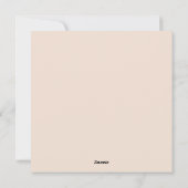 Rustieke Eenvoudige Retro Trendy Kerstboom Feestdagenkaart (Achterkant)