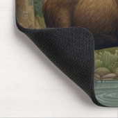 Rustieke elanden bohemien bos Betoverd bos Muismat (Hoek)