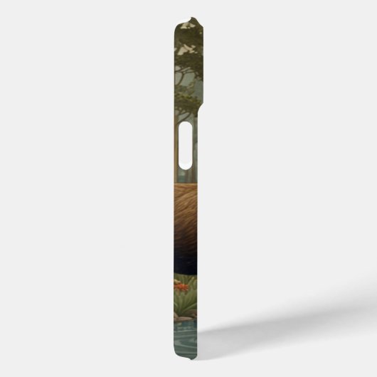 Rustieke elanden boho bos groen Case-Mate iPhone case (Achterkant / Rechts)