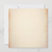 Rustieke Elegante  Bloemen Engagement Party Kaart (Achterkant)