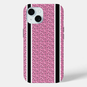 Rustieke Elegante Bloemmotief iPhone 15 Case