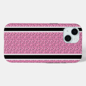 Rustieke Elegante Bloemmotief Case-Mate iPhone Case (Achterkant (horizontaal))