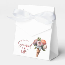 Rustieke Elegante Boho Ijs Bridal Shower Bedankdoosjes