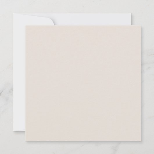 Rustieke Elegante Bruiloft hout schors Boho krans Kaart (Achterkant)