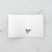 Rustieke elegante geitenliefhebbers bedankkaart (Binnen)