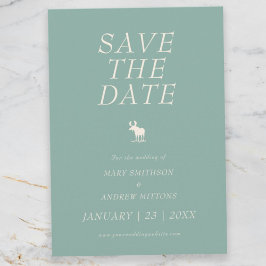 Rustieke Elegante Huwelijk Save The Date