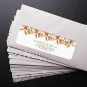 Rustieke elegante kalligrafie Boho-Chic bruiloft Etiket