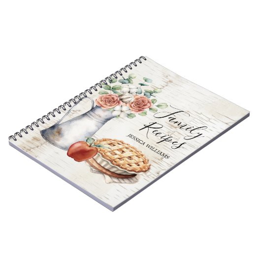 Rustieke Elegante Landelijke Boerderij Familie Rec Notitieboek (Linkerzijde)