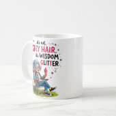 Rustieke elegante oma koffiemok (Voorkant links)