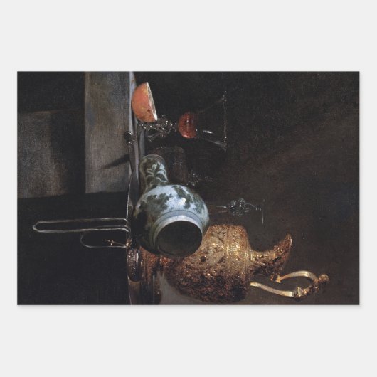 Rustieke Elegante Vrouw Ocean Decoupage Inpakpapier Vel (Voorkant 2)