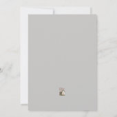 Rustieke Elegante Wilde Bloemen Script Foto Save The Date (Achterkant)