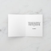 Rustieke Elegante Zonnebloemen Zwarte Verjaardag B Bedankkaart (Binnen)