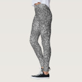 Rustieke Elegantie Abstracte compositie Leggings (Links)