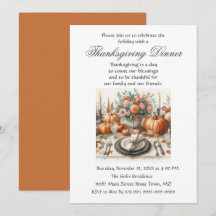 Rustieke Elegantie Familie Vrienden Thanksgiving D