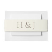 Rustieke Elegantie Herfst Pinecone Uitnodigingen Wikkel (Voorkant Voorbeeld)