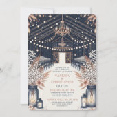 Rustieke Elegantie Huwelijksrepetitie Kaart (Voorkant)