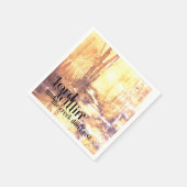 Rustieke Elegantie: Lord Willin' Waterverf Servet (Hoek)