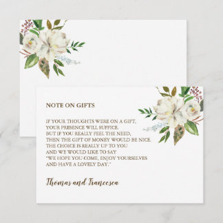 Rustieke Elegantie Wishing Well Kaart