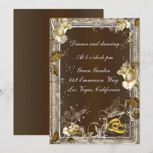 Rustieke Elegantie Witte Roos Ontvangstkaart Kaart (Voorkant / Achterkant)