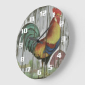 Rustieke en  Country Rooster Keuken Grote Klok (Hoek)