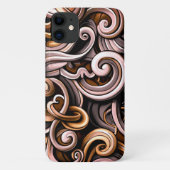 Rustieke energie wervelt Case-Mate iPhone case (Achterkant)
