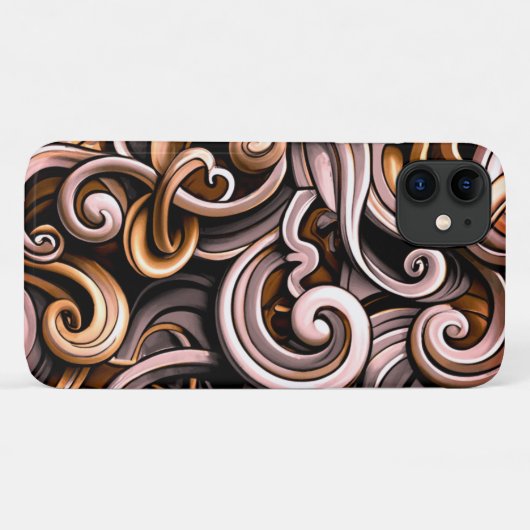 Rustieke energie wervelt Case-Mate iPhone case (Achterkant (horizontaal))