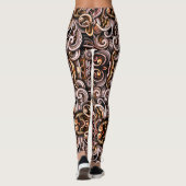 Rustieke energie wervelt leggings (Achterkant)
