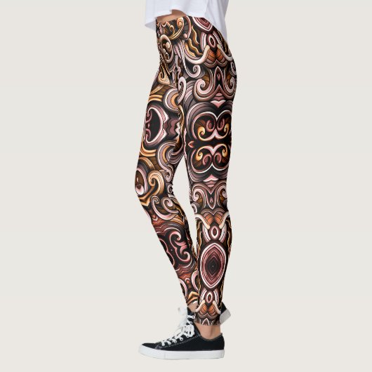 Rustieke energie wervelt leggings (Links)