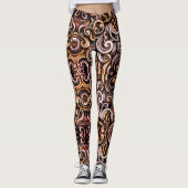Rustieke energie wervelt leggings (Voorkant)