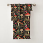 Rustieke esthetische handdoek Paddenstoelen & Wild (Insitu)