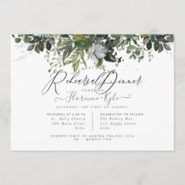 Rustieke Eucalyptus, Blauwe Gom Oefendiner Kaart
