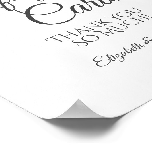 Rustieke Eucalyptus groen cadeaus & Kaarten bruilo Poster (Hoek)