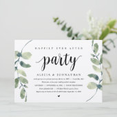 Rustieke Eucalyptus, Huwelijksvlucht Feest I Kaart (Staand voorkant)