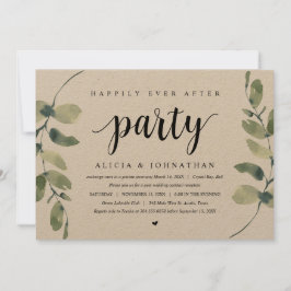 Rustieke Eucalyptus, Huwelijksvlucht Feest I Kaart