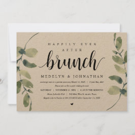 Rustieke Eucalyptus, Huwelijksvlucht Feestviering Kaart