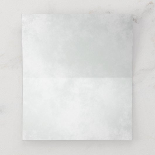 Rustieke Eucalyptus & Lavendel Bruiloft Gereservee Plaatskaartje (Binnenkant ongevouwen)