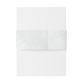 Rustieke Eucalyptus & Lavendel Waterverf Bruiloft Uitnodigingen Wikkel (Achterkant Voorbeeld)