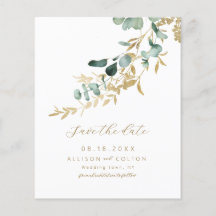 Rustieke eucalyptus salie groen groen boho budget