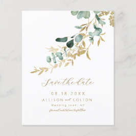 Rustieke eucalyptus salie groen groen boho budget