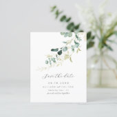 Rustieke eucalyptus salie groene groen boho budget (Staand voorkant)