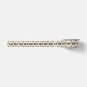 Rustieke Ezel Kerst Satijnen Lint (Voorkant)